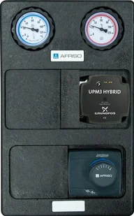 Grupa pompowa PrimoTherm K 180-2 DN25 GP 3-WM-SM, pompa Grundfos UPM3 Hybrid, zawór mieszający ARV Kvs12, siłownik ARM 343 ProClickA - Pompy obiegowe c.o. - miniaturka - grafika 1