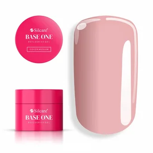 Żel Budujący Base One Cover Medium 100g Żel do Paznokci Samopoziomujący - Żele do paznokci - miniaturka - grafika 1