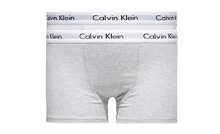 Calvin Klein 2 szt. bagażnik Bokserki (szorty) Chłopcy, biały/szary, 8-10 lat - Spodenki damskie - miniaturka - grafika 1