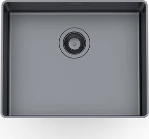 Foster Zlewozmywak PHANTOM EDGE GUN METAL 50x40 cm - Zlewozmywaki - miniaturka - grafika 1