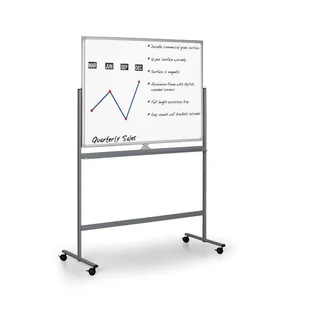 B2B Partner Mobilna obustronna tablica obrotowa, 1800x1200 mm 5469 - Tablice i flipcharty - miniaturka - grafika 1