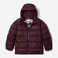 Kurtki i płaszcze dla dziewczynek - Kurtka młodzieżowa dziewczęca zimowa Columbia Pike Lake II Hooded Jacket 2050351607 155-159 cm (L) Bordowa (195981078565) - miniaturka - grafika 1