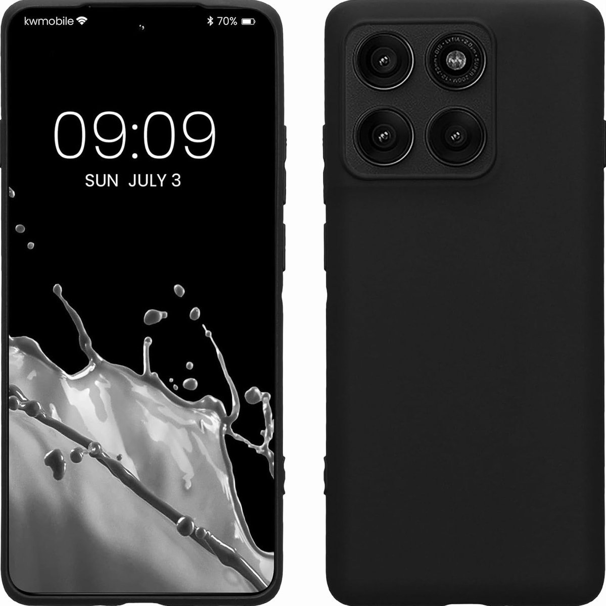 ETUI ETUIE POKROWIEC NAKŁADKA MATOWY SILIKON OCHRONNY CZARNY TPU