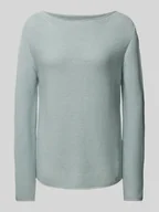 Swetry damskie - Sweter o kroju regular fit z dzianiny z bawełny - miniaturka - grafika 1
