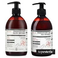 Kosmetyki do kąpieli - Bosqie Natural Shower Gel No.49 + Intimate Fluid No.131 ZESTAW Żel pod prysznic - pieprz i kora dębu 500 ml + Naturalny prebiotyczny płyn intymny 500 ml - miniaturka - grafika 1