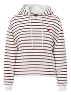 Bluzy damskie - Pieces Bluza "Chilli" w kolorze brązowo-białym - miniaturka - grafika 1