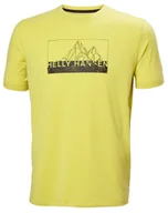 Koszulki męskie - Koszulka męska Helly Hansen  Skog Recycled Graphic T-Shirt Endive XXL - miniaturka - grafika 1