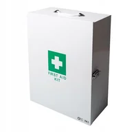 Apteczki i materiały opatrunkowe - Apteczka Opus Med Guard Pm2 Biała Metalowa - miniaturka - grafika 1