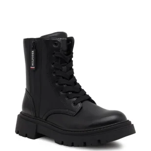 Tommy Hilfiger Botki - Buty dla dziewczynek - miniaturka - grafika 1