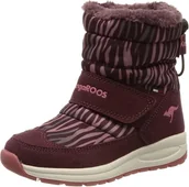 Śniegowce damskie - KANGAROOS ZIMOWE ŚNIEGOWCE Z ZEBROWANYM WZOREM I RZEPĄ 35 6AA - miniaturka - grafika 1