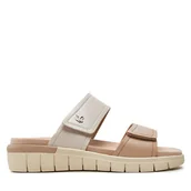 Klapki i japonki damskie - Klapki Caprice 9-27200-42 Beżowy - miniaturka - grafika 1