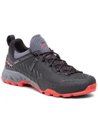 Buty trekkingowe męskie - Mammut Trekkingi Alnasca Knit II Low 3020-06270-00448-1075 Czarny - miniaturka - grafika 1