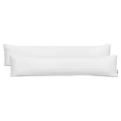 Poszewki na poduszki - Poszewka dekoracyjna AMBER kolor biały bawełna 20x145 decoking - CHP/AMBER/WHITE/fi20x145*2 - miniaturka - grafika 1