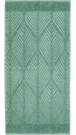 Ręczniki - Kleine Wolke Leaf Wegański Ręcznik do rąk zielony 50x100 cm ECO LIVING - miniaturka - grafika 1