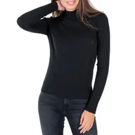 Swetry damskie - Sweter damski Pepe Jeans Amalia półgolf klasyczny-XS - miniaturka - grafika 1