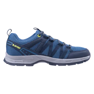 Męskie Buty HI-TEC DELSON LOW M000272854 – Granatowy - Buty trekkingowe męskie - miniaturka - grafika 1