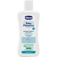 Kosmetyki kąpielowe dla dzieci - Chicco Baby Moments szampon do całego ciała dla dzieci 200 ml - miniaturka - grafika 1