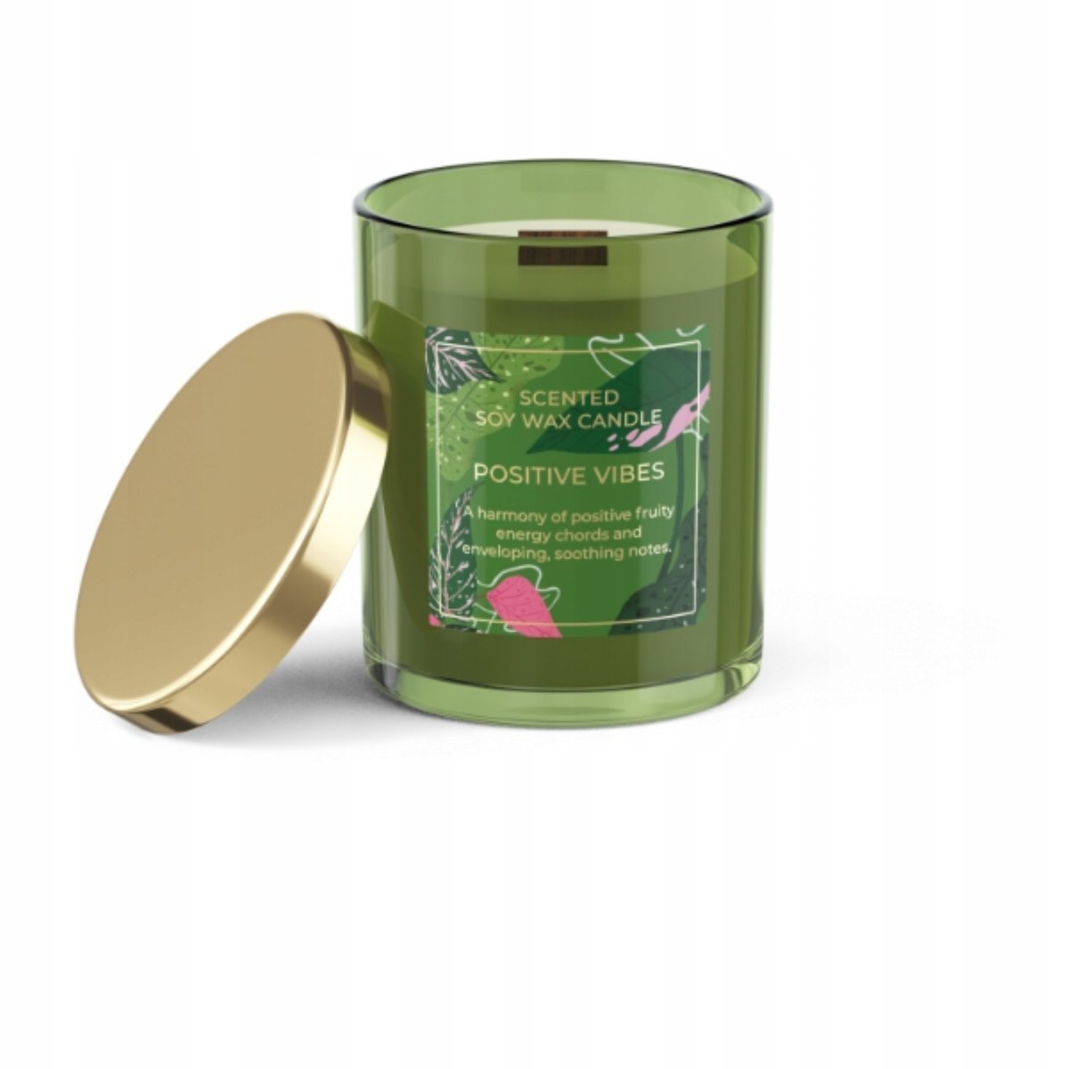 Świeca zapachowa sojowa Positive Vibes Bartek Candles 1 szt.
