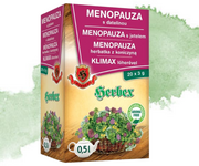 Herbata - Herbex Herbatka z koniczyną Menopauza - Herbex - 20t 01581 - miniaturka - grafika 1