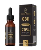 Suplementy naturalne - Olejek konopny CBD 20% Premium 10ml (ekstrakcja alkoholowa) - miniaturka - grafika 1