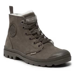 Botki damskie - Palladium Trapery Pampa Hi Zip Wl 95982-213-M Major Brown - grafika 1