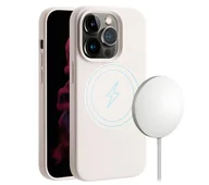 Etui i futerały do telefonów - Vivanco Mag Hype do iPhone 14 Pro (piaskowy) - miniaturka - grafika 1