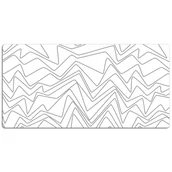 Podkładki na biurko - Podkładka na biurko Nieregularne linie 120x60 cm, Dywanomat - miniaturka - grafika 1