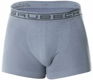 Majtki męskie - Bezszwowe bokserki męskie Brubeck Comfort Cotton BX00501 stalowe - miniaturka - grafika 1