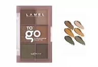 Cienie do powiek - LAMEL OhMy Paletka cieni do powiek To Go Eyeshadow nr 403 6g - miniaturka - grafika 1