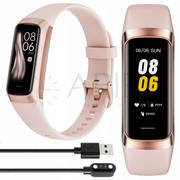 Smartwatch - SMARTWATCH ZEGAREK PULS SPORT DAMSKI FIT AMOLED C60 - miniaturka - grafika 1