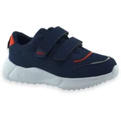 Buty dla chłopców - Chłopięce buty sportowe do szkoły Befado 452Y/Q006 Granatowe - miniaturka - grafika 1