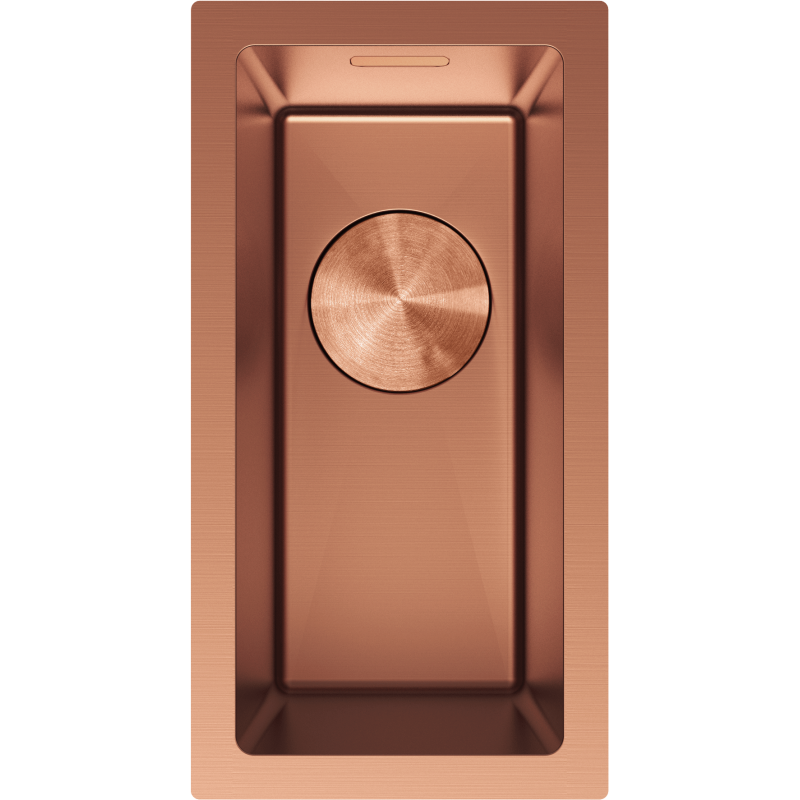 Mexen Trixo zlewozmywak stalowy 1-komorowy 230 x 440 mm, miedź - 6411221000-65