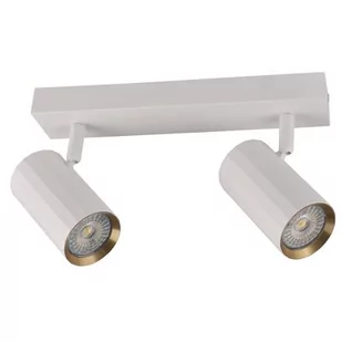 Lampa sufitowa GOLDLUX Nicea 2 323484 Biało-złoty - Lampy sufitowe - miniaturka - grafika 1