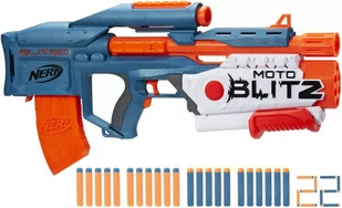 NERF Blaster Moto Blitz 2.0 Wyrzutnia strzałek automat + 22 strzałki - Zabawki militarne - miniaturka - grafika 2