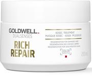 Maski do włosów - Goldwell DUALSENSES RICH REPAIR 60 sekundowa maska odbudowująca do włosów 200 ml - miniaturka - grafika 1