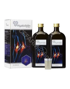 ZDROWE STAWY Hyalutidin HC Aktiv syrop 1000 ml 2 x 500ml - Ochrona stawów - miniaturka - grafika 2