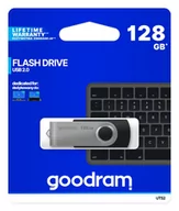 Nośniki danych - GOODRAM Pamięć USB GOODRAM 128GB UTS2 czarny USB 2.0 UTS2-1280K0R11 - miniaturka - grafika 1