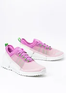 Buty trekkingowe damskie - Buty outdoorowe damskie różowe ECCO BIOM K1 SHOE - miniaturka - grafika 1