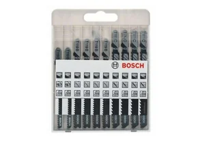 Bosch Zestaw brzeszczotów do wyrzynarek Basic for Wood 10-częściowy T 119 BO T 119 B T 111 C 2607010629 1 zest - Akcesoria do elektronarzędzi - miniaturka - grafika 3