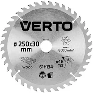 Tarcze do pił - Verto Piła tarczowa 250x30mm 40Z 61H134 - miniaturka - grafika 1
