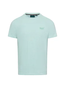 Superdry T-shirt męski Mężczyźni Bawełna niebieski marmurkowy, S - Koszulki męskie - miniaturka - grafika 1