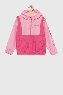 Kurtki i płaszcze dla dziewczynek - Columbia kurtka dziecięca Lily Basin Jacket kolor różowy - grafika 1