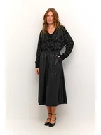 Spódnice - Kaffe Spódnica w kolorze czarnym - miniaturka - grafika 1