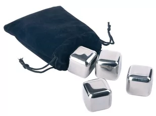 Zestaw kostek lodu COOLING CUBES, czarny, srebrny - Akcesoria do lodu - miniaturka - grafika 1