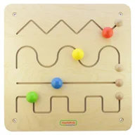 Tablice dla dzieci - Masterkidz MASTERKIDZ Tablica Przesuwna Mała Motoryka ME03713 - miniaturka - grafika 1