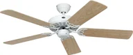 Wentylatory sufitowe - Wentylator sufitowy z łańcuszkiem Classic Royal biały 132 klon / jasny klon - miniaturka - grafika 1