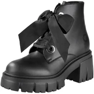 Botki damskie - botki damskie ALTERCORE czarne (ANASTASIA VEGAN BLACK)-41 - miniaturka - grafika 1