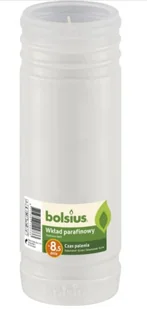 Wkłady do zniczy parafinowe BOLSIUS 8,5D 204H 1 szt. - Lampiony i znicze - miniaturka - grafika 1