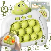 Zabawki zręcznościowe - Gra Zręcznościowa POP IT Antystresowa Elektryczna Bubble Sensoryczna - DINOZAUR - miniaturka - grafika 1
