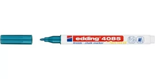 Marker kredowy e-4085 EDDING, 1-2 mm, metaliczny niebieski - Markery do tablic - miniaturka - grafika 1
